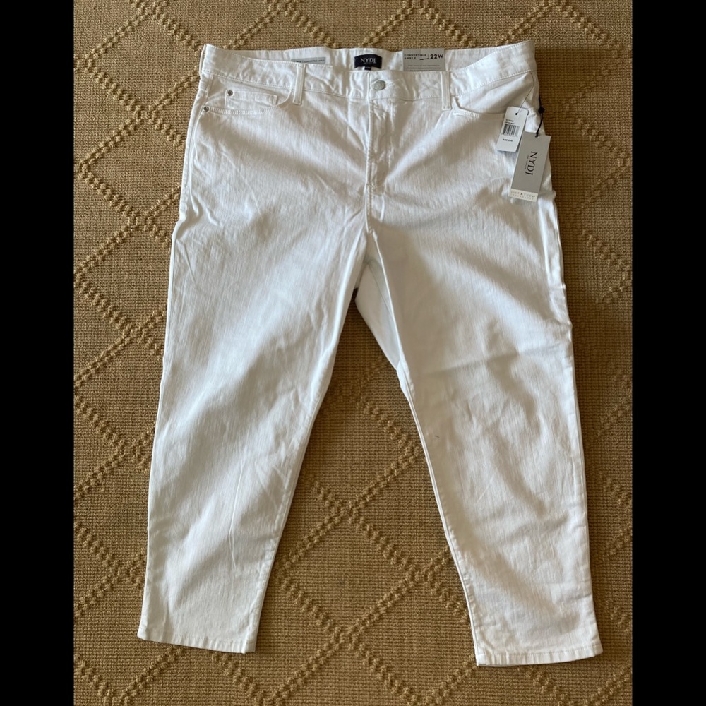 NWT Not Your Daughter Jeans convertible ankle 22W